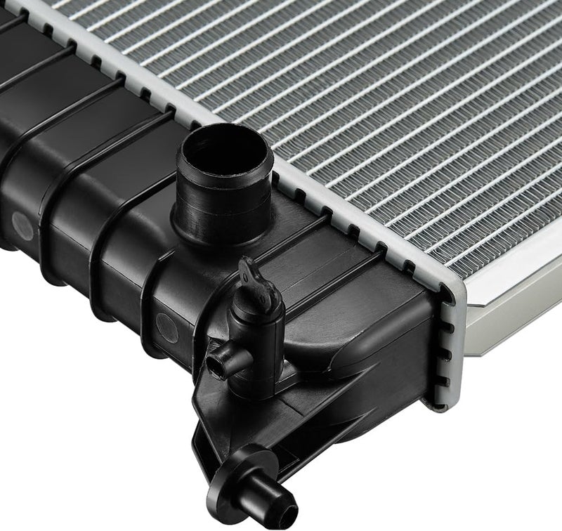 SPELAB Store Radiator - Compatible with Chevrolet LUV，S10，2.2L Aspirated, Compatible with GMC Sonoma 1994-2001 2.2L Aspirated - Replaces OEM part numbers 1531, 2261, 2473, CU1531, 8011531, 52477685 - Image 5
